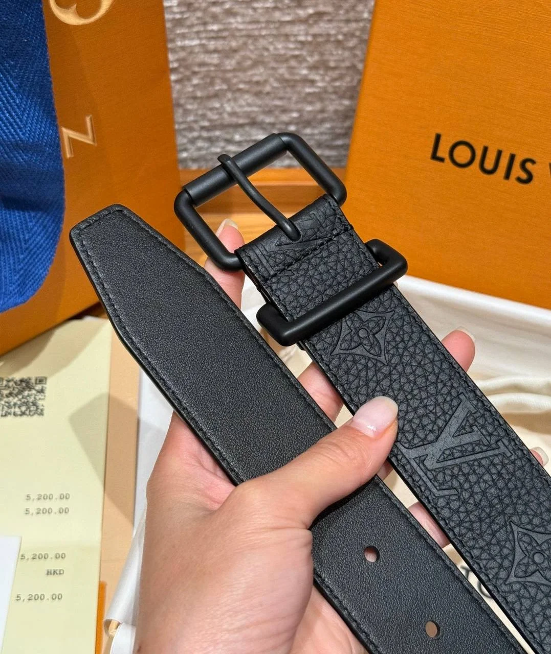 Чоловічий ремінь - Louis Vuitton